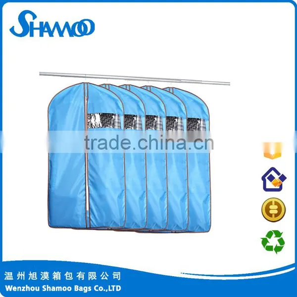 Suit Cover Cheap Foldable Non Woven Pvc Garment Bag Wholesale
