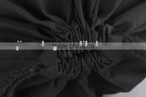 Shoe Bag Black Cotton Drawstring Bag photo-4