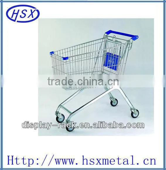 chrome shopping cart wholesale /shopping trolley cart with seat HSX-S505