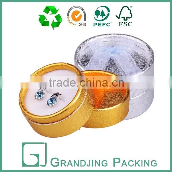 Promotion Cheap Small Round Jewelry Paper Box photo-2