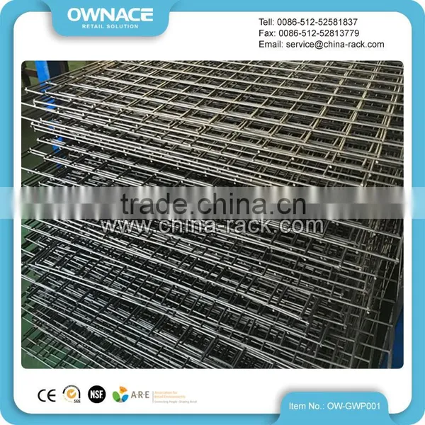 USA Metal Wire Slatwall Panel Gridwall for Your Retail Display Store Fixtures photo-5
