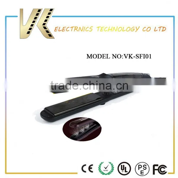 New Arrival Salon Steam Styler LCD Electric Hair Brush Professional Magic Steam Hair Straightener photo-5