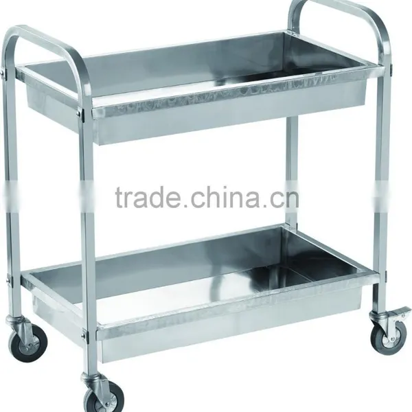 Stainless Steel Industrial Kitchen Restaurant Table With Under Shelf GR-401-01 photo-5