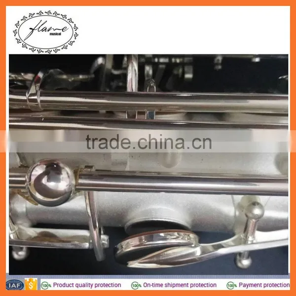 Silver Saxophone Professional Tenor Saxophone Roll Tone Hole Tenor Saxophone Double Arms Tenor Saxophone photo-5