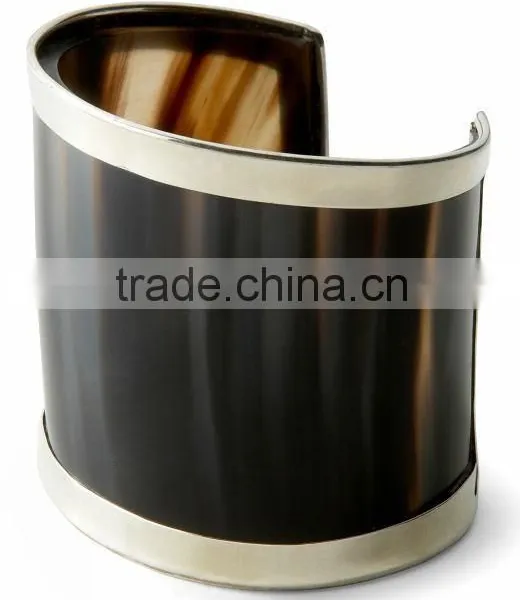 Bracelets Wholesale/High Quality Buffalo Horn Fashion Hot Sale Horn Cufflinks Wholesale photo-4