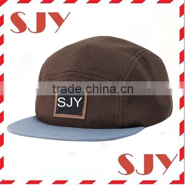 Custom Embroidery Logo 5 Panel Hat photo-5