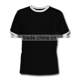 round neck blank ringer t shirt
