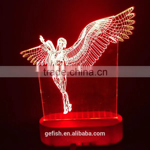 Hot Acrylic 3D Lamp for Christmas Gift photo-3