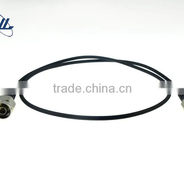 RF Coaxial Cable Assembly SMA Male to N Female Bulkhead RG316 Cable photo-3