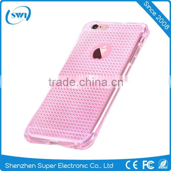Luxury Bling Glitter Soft TPU Phone Back Cover Case For Iphone 6 6S 6 Plus photo-4