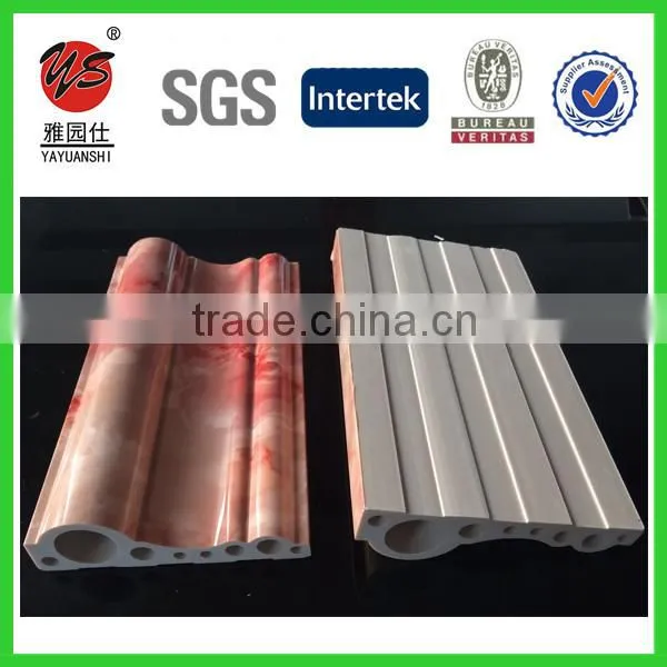 12cm Pvc Moulding Profile for uv Panel or 3D Leather Panel photo-3
