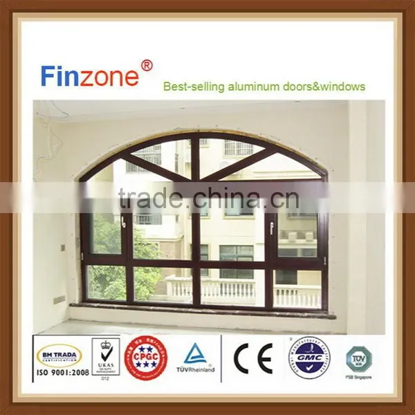 Design Promotional Aluminum Wooden Blind Windows photo-3
