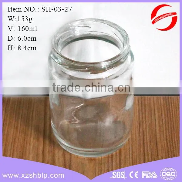 160ml Transparent Glass Jar for Honey,honey Glass Jars Wholesale photo-2