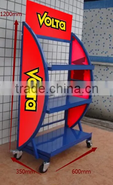 Engine Oil Dispenser Stand/metal Fuel Oil Standing Display Shelf photo-2