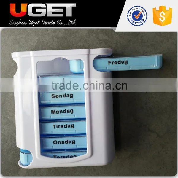 Hot Selling Plastic Travel Portable Drawer Weekly Pill Box photo-4