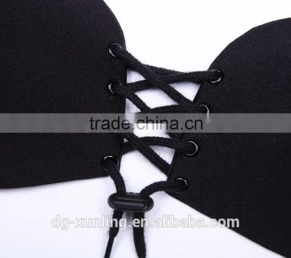 Beautiful Looks Magic Invisible Inserts Padded Adhesive Sexy Silicone Bra for Breast Enhance photo-5