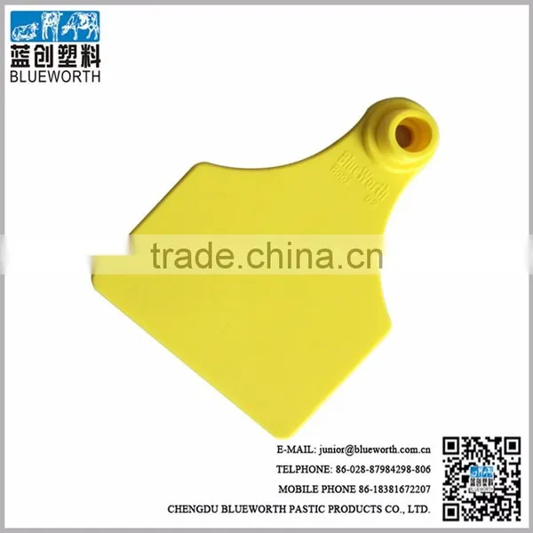 5# plastic TPU(BASF) female animal ear tag for cattle