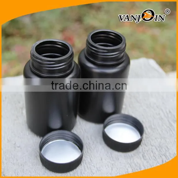Child Resistant Black Vitamin Capsules Bottles photo-5