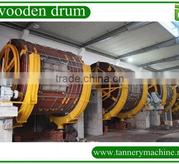 D3x2.5/D2.5X2.2 Retanning or Dyeing Wooden Drum for Cow Goat Sheep Leather Wooden Drum photo-4
