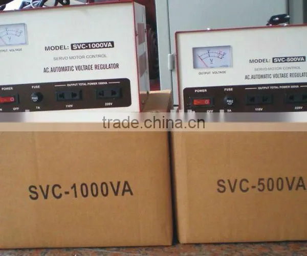 Surge Protection AC Voltage Stabilizer SVC-1000VA