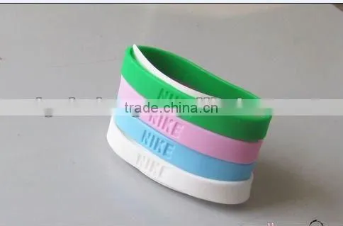 1Debossed Silicone Wristband,2012 Promotional Gifts