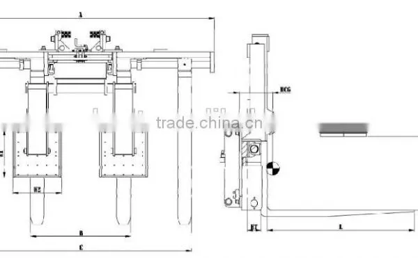 Load Stabilizer of Forklift Trucks for Machinery or Chemistry Food Industry photo-2