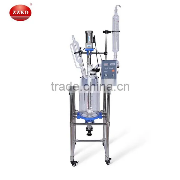 KD Explosion-proof Continuous Stirred Tank Glass Reactor photo-3