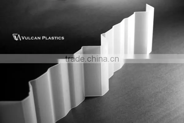 Co-Extruded Plastic Polycarbonate Corrugated Roofing Sheet (Valuview Opal TRIMDEK) photo-3