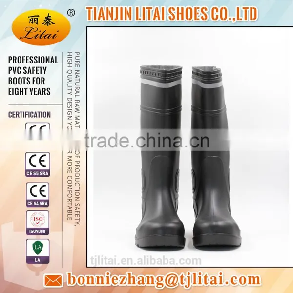EN ISO 20345:S4 S5 PVC Wellington Rain Boots for Industy photo-2