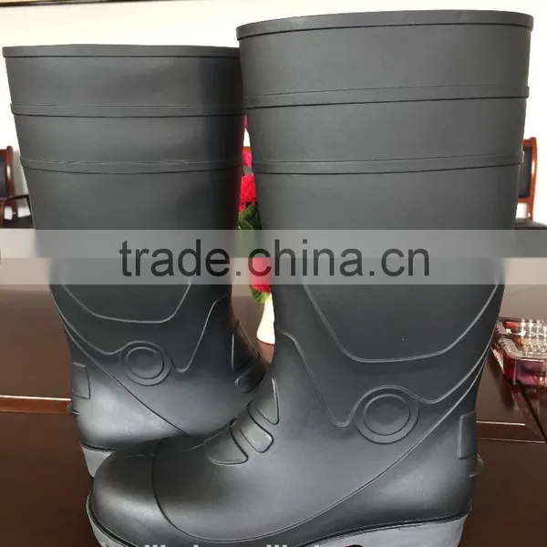 Special Purpose Safety Boots Knee Work PVC Shoes photo-4