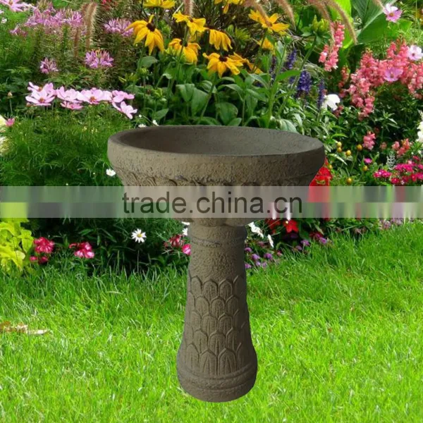 Round Granite Bird Bath on Promotion photo-5