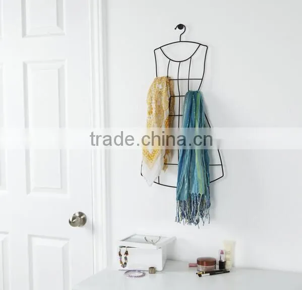 Fashionable Skirt Shape Scarf/Tie Hanger, Closet Crganizer, Spary photo-3