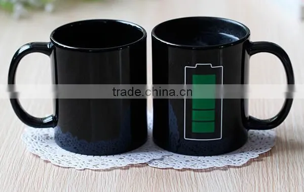 Haonai New Style Hot Sale High Quality Color Change Ceramic Mug photo-3