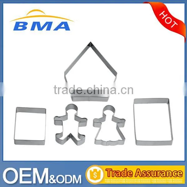 Wholesale Cooking Tools Different Shape Cute Stainless Steel Cookies Cutter photo-4