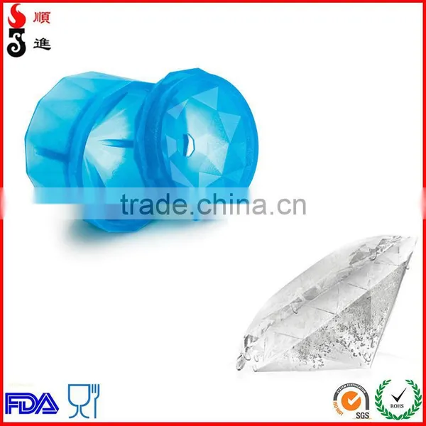 Diamond Shape Custom Silicone Ice Mould For Icing photo-4