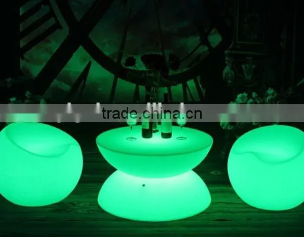 Colourful Restaurant Plastic Led Bar Chair Stools photo-6