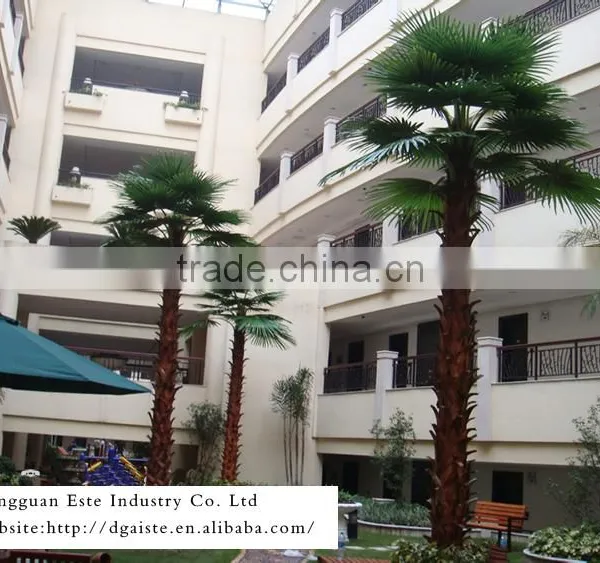 Home and Outdoor Garden Edging Decoration 1ft to 33ft or 1m to 10m Height Artificial Fiberglass Palm Tree EZLS08 0812 photo-6