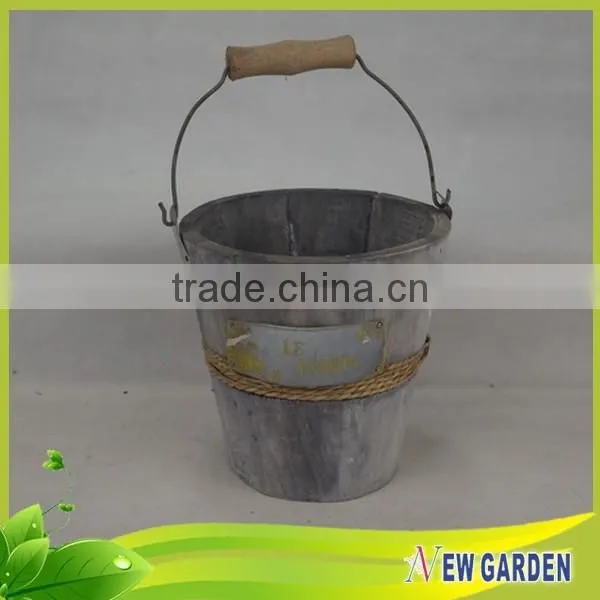 Cheaper Economical Round Wall Mounted Flower Basket With Handles photo-4
