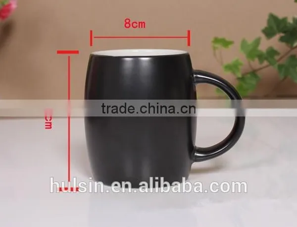 Promotional Matt Ceramic Mug With Customized Logo, Solid Color Glazed Cheap Mug photo-2