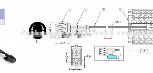 Galvanized Wire Conductor Material and PVC Insulation Material Recliner Cable in High Quality photo-2