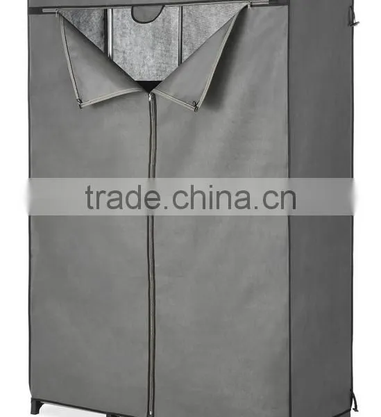 2017 Good Qulaity Non-Woven Fabric Portable Clothes /Storage/ Closet/ Folding Clothes Cabinet photo-2