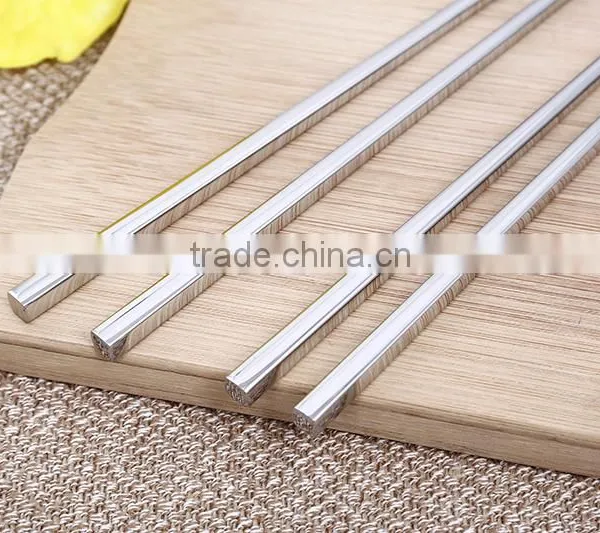 China Sale Square Chopsticks New Stainless Steel Chopsticks photo-4