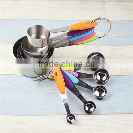Cooking Tools Measuring Tool Stainless Steel Measuring Cup and Spoon Set photo-3