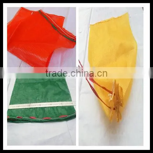 High Quality pp pe Drawstring Small Net Mesh Bags Manufacture photo-2