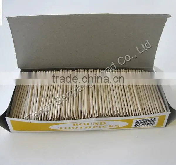 Disposable BBQ Skewer Bamboo Toothpick Wooden Toothpick