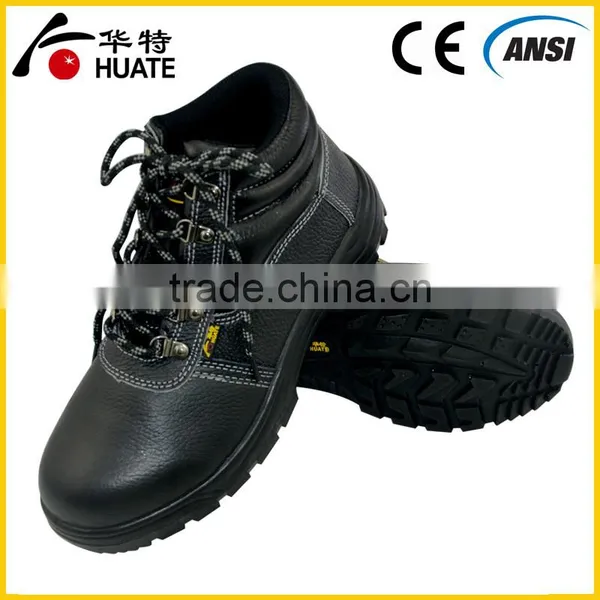 High Quality Leather Safety Footwear Steel Toe Safety Shoes photo-5