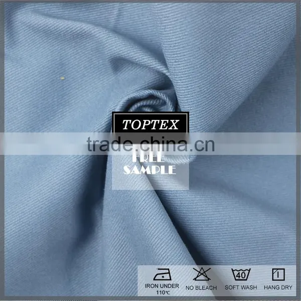 100%cotton Dyed Twill Woven Fabric photo-2