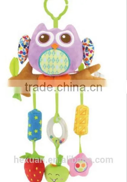 New Baby Toys Butterfly Ladybug Owl Large-sized Wind Chimes photo-6
