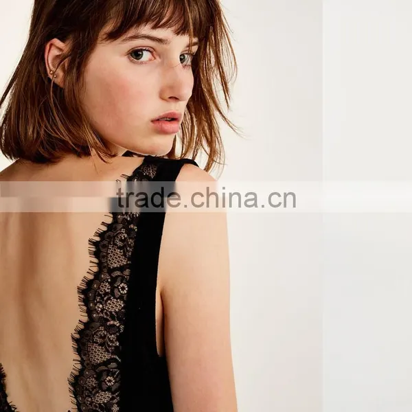 2017 Sexy Deep V-neck in Back and Front , Women Lace Back Jumpsuit photo-5