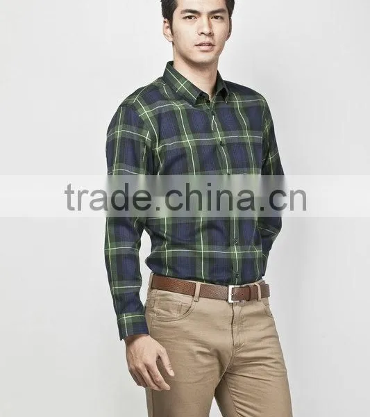 Classic Design Custom Men's Lapel Collar Formal Shirts photo-3